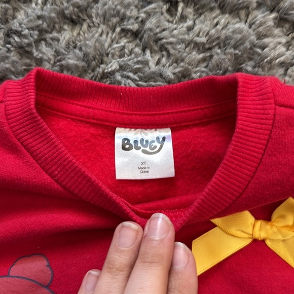 Bluey Christmas Sweatshirt and Bell Bottom Pants Set - Picture 5 of 9